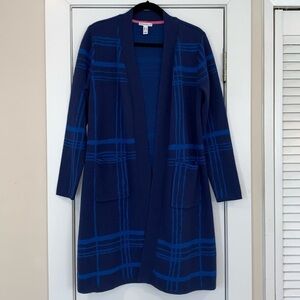 Lightly Loved! Isaac Mizrahi Live Oversized Open Front Cardigan M